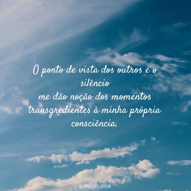 O ponto de vista dos outros