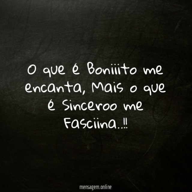 O que é Boniiito me encanta