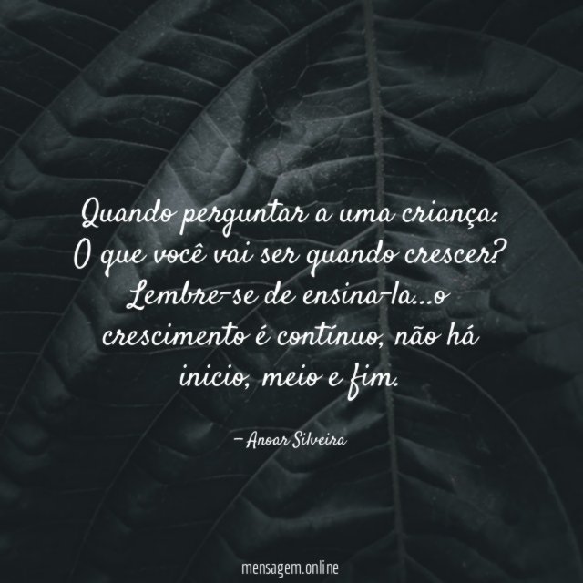 Quando perguntar a uma criança