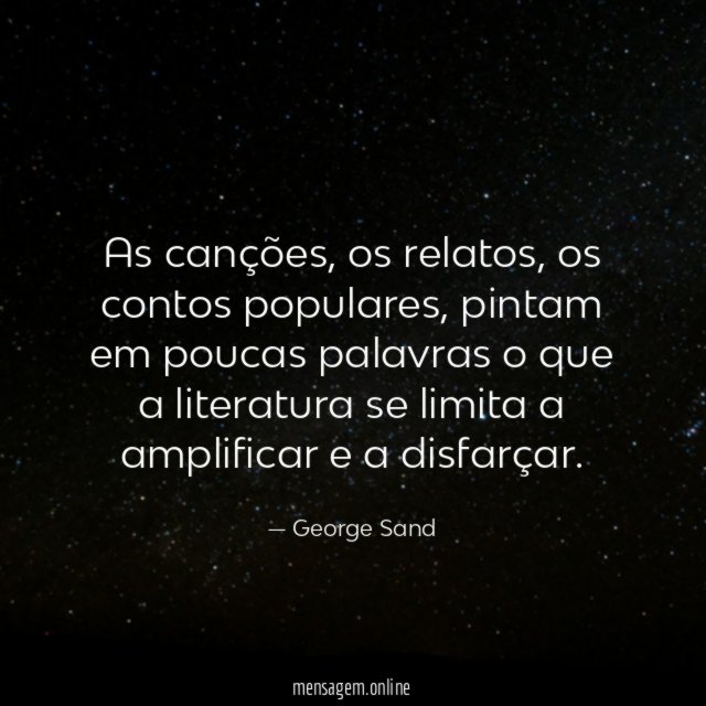 As canções