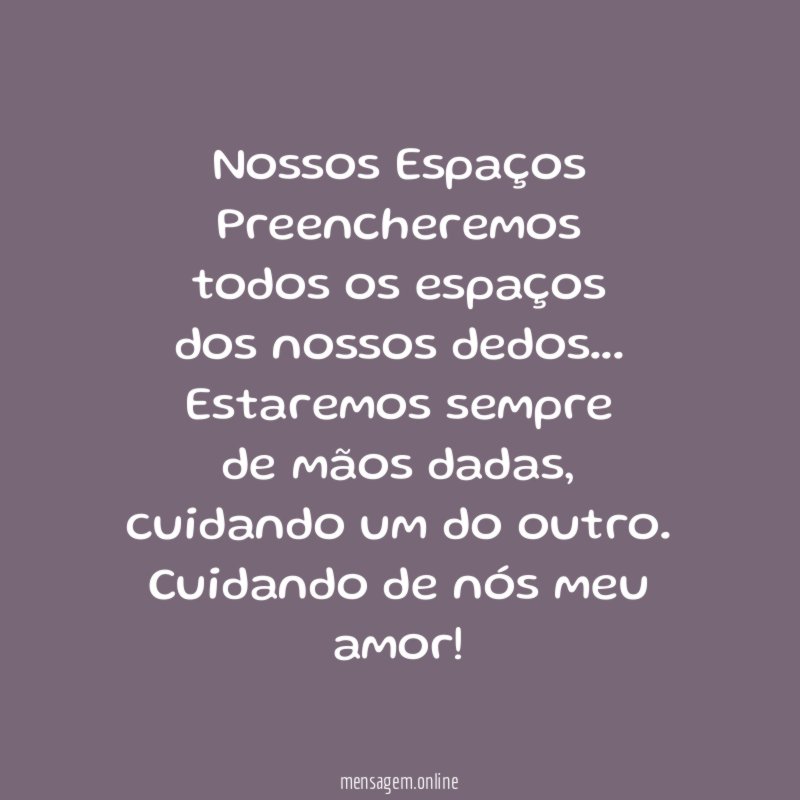 Nossos Espaços