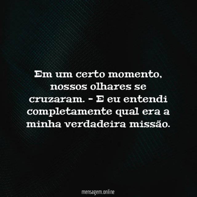Em um certo momento