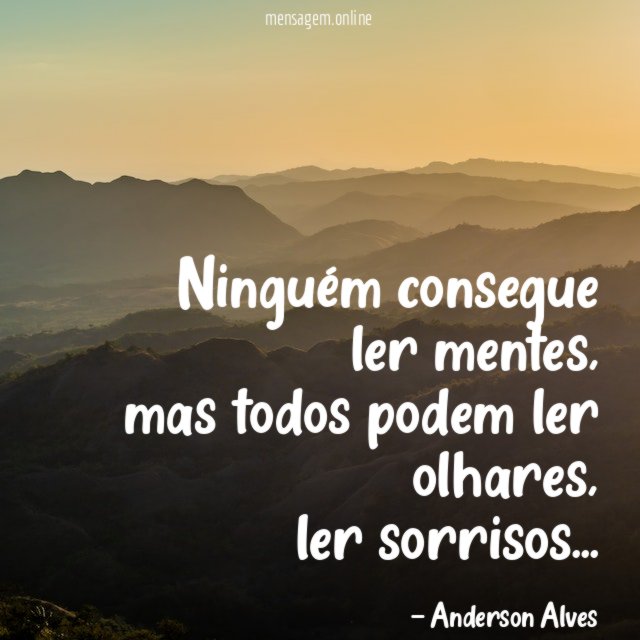 Ninguém consegue ler mentes