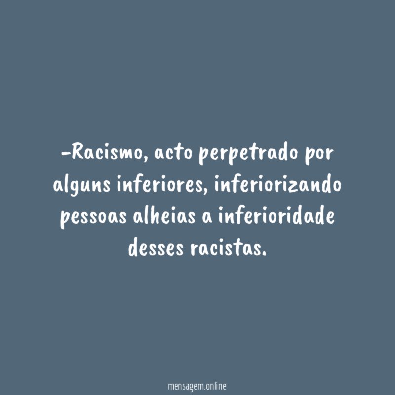 Racismo