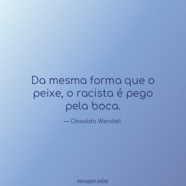 Da mesma forma que o peixe