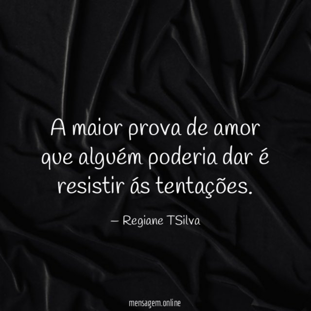 A maior prova de amor que alguém poderia