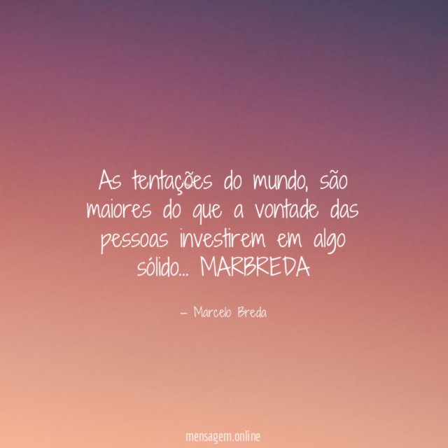 As tentações do mundo