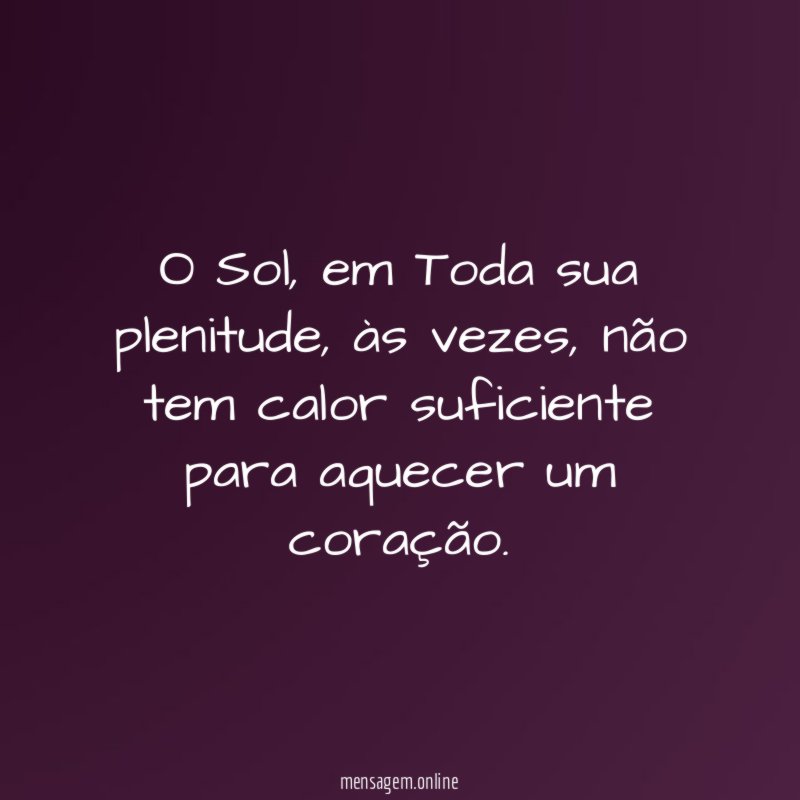 O Sol