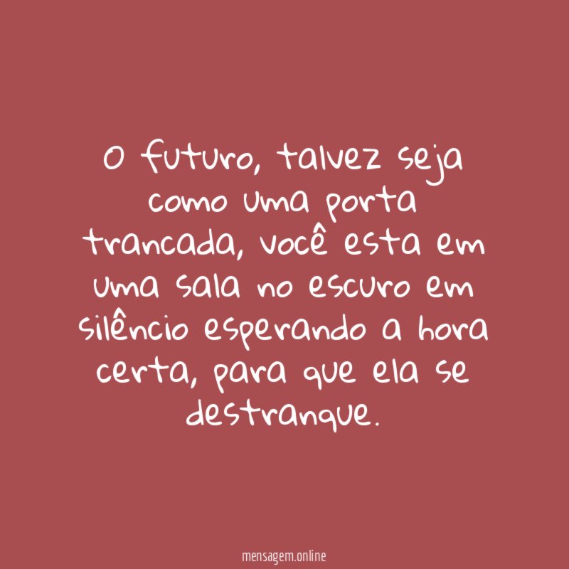 O futuro