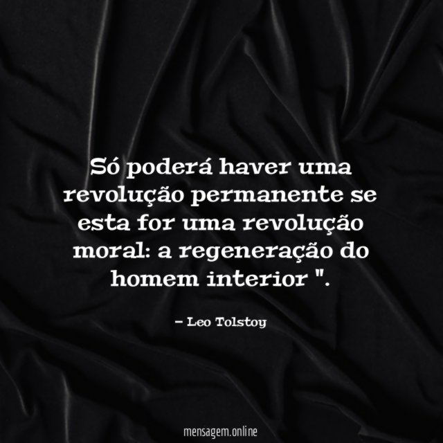 Só poderá haver uma revolução permanente se esta