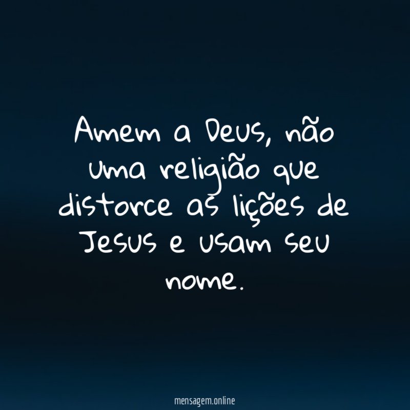 Amem a Deus