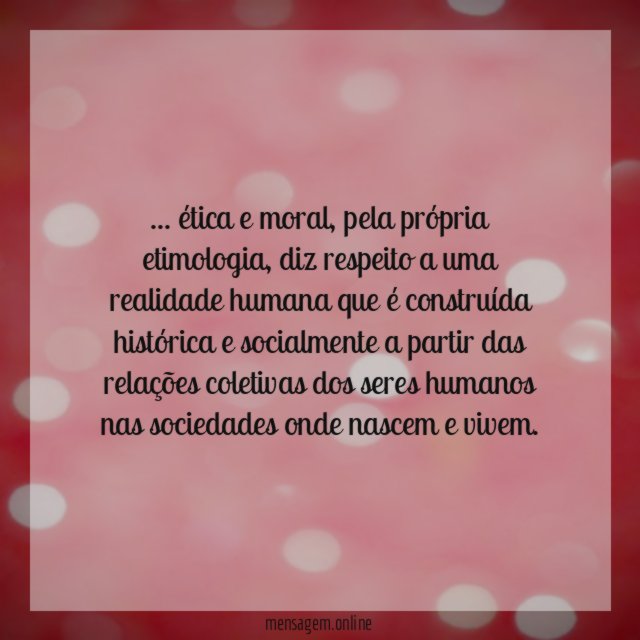 ética e moral