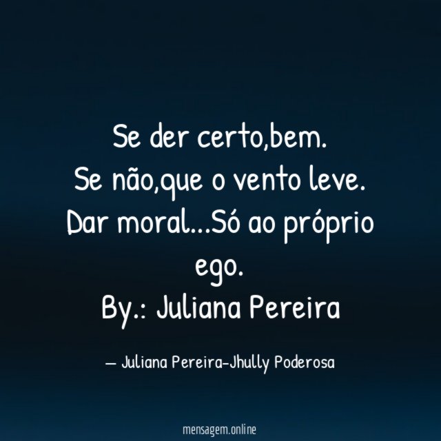 Se der certo