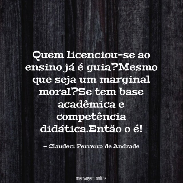 Quem licenciou-se ao ensino já é guia