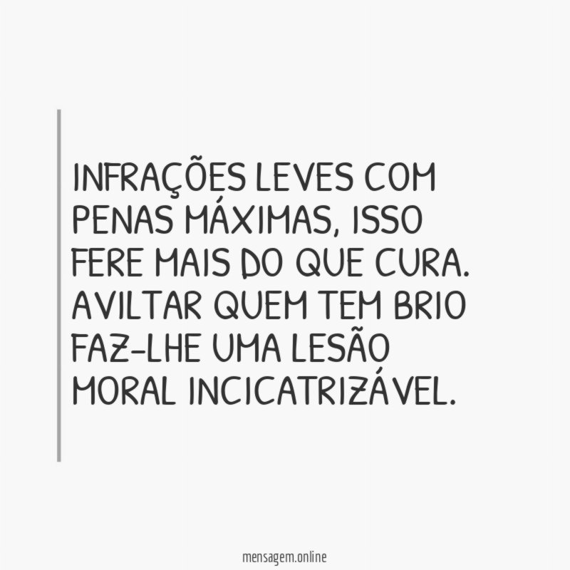 INFRAÇÕES LEVES COM PENAS MÁXIMAS