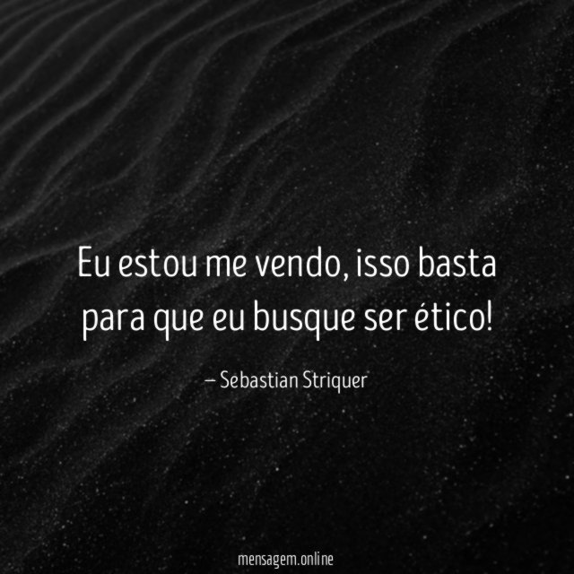 Eu estou me vendo