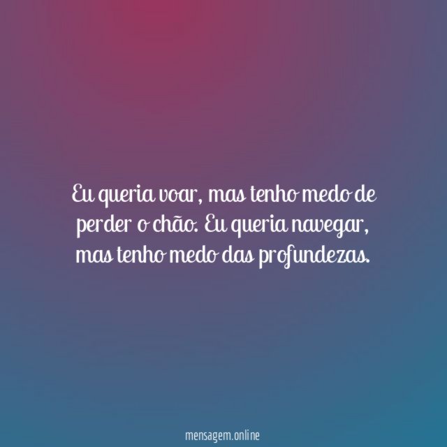 Eu queria voar