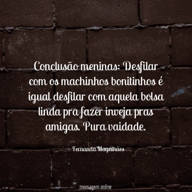 Conclusão meninas