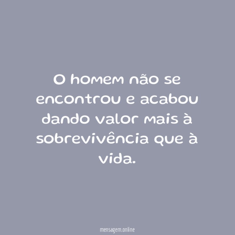 O homem não se encontrou e acabou dando