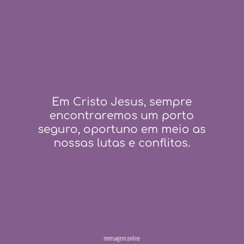 Em Cristo Jesus