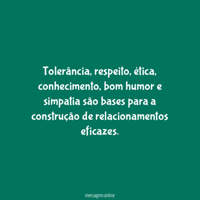 Tolerância
