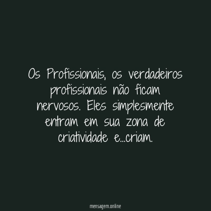 Os Profissionais