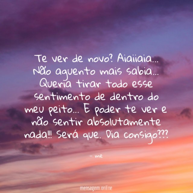 Te ver de novo