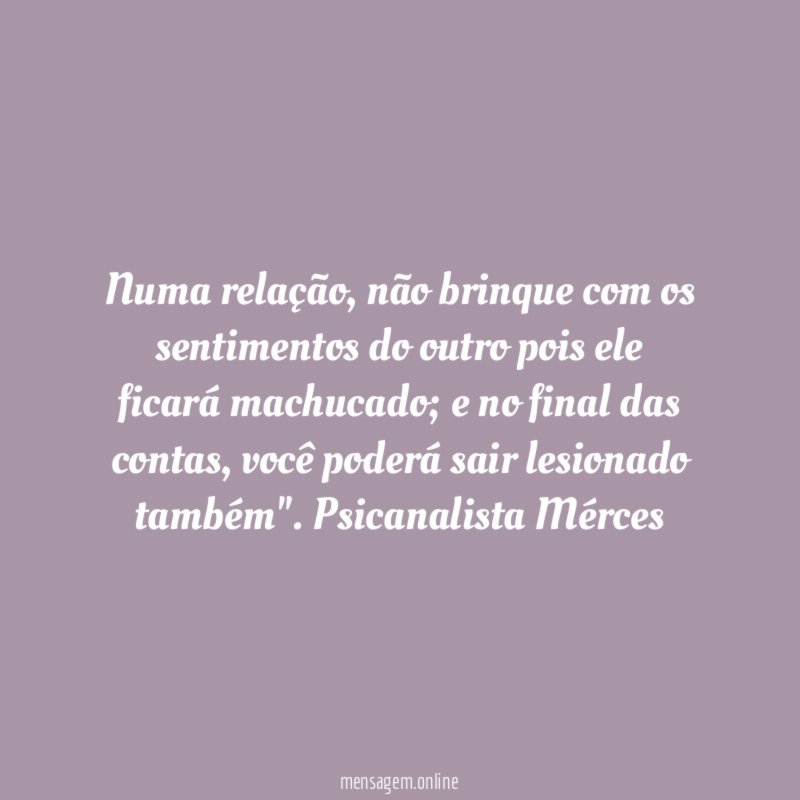 Numa relação
