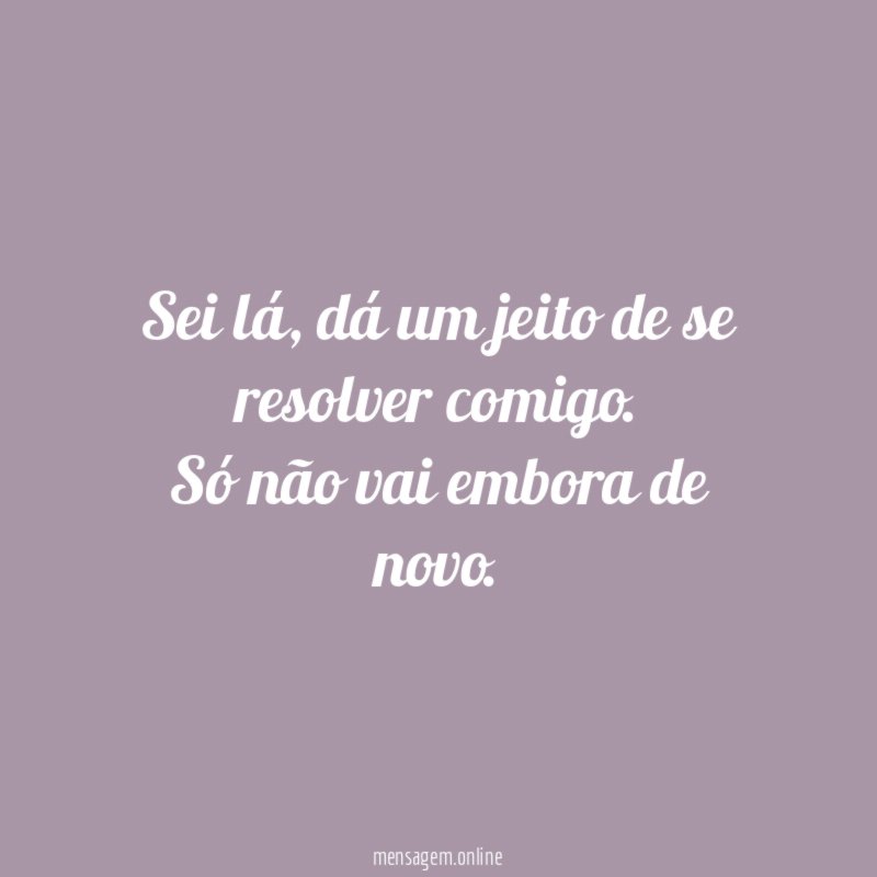 Sei lá