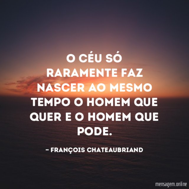 O céu só raramente faz nascer ao mesmo