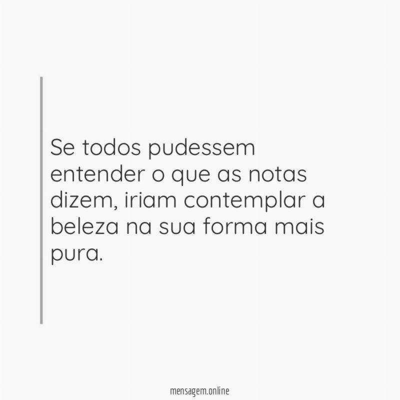 Se todos pudessem entender o que as notas dizem