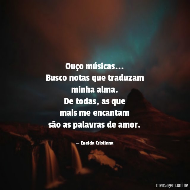 Ouço músicas