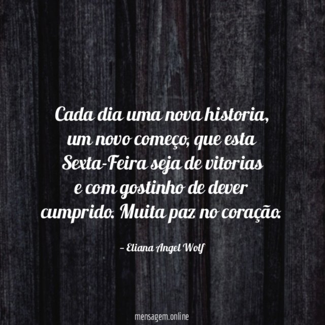 Cada dia uma nova historia