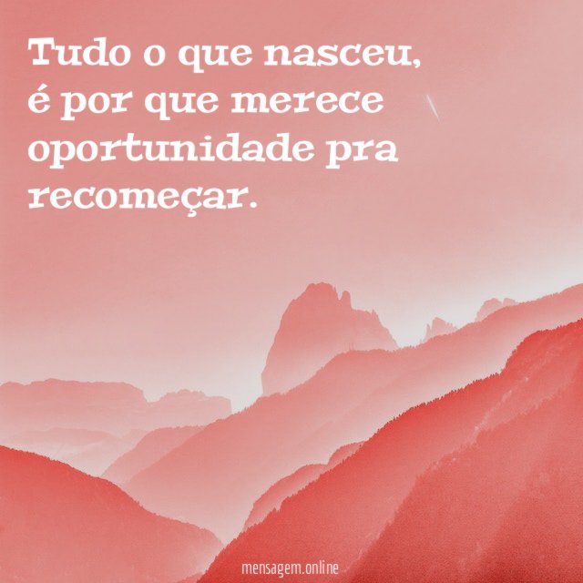 Tudo o que nasceu