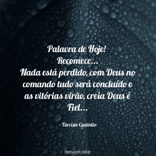 Palavra de Hoje