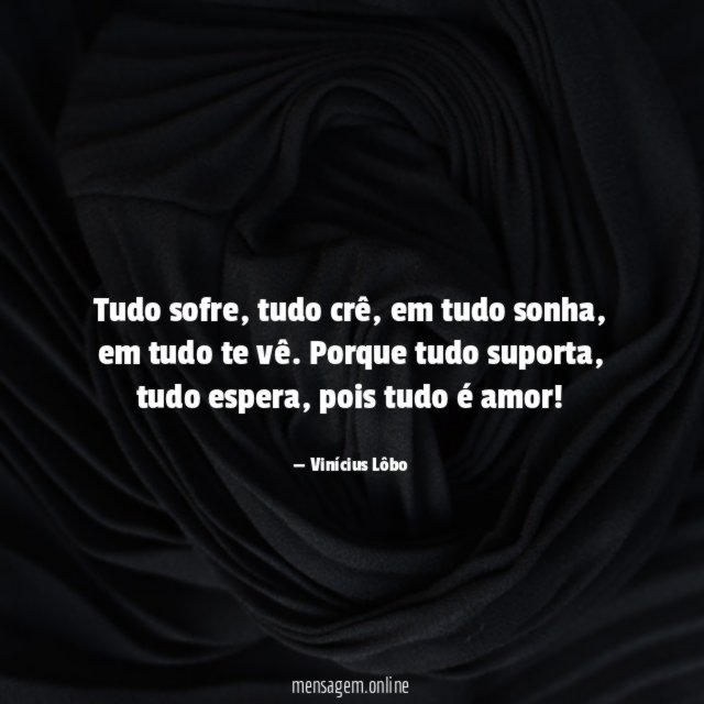 Tudo sofre