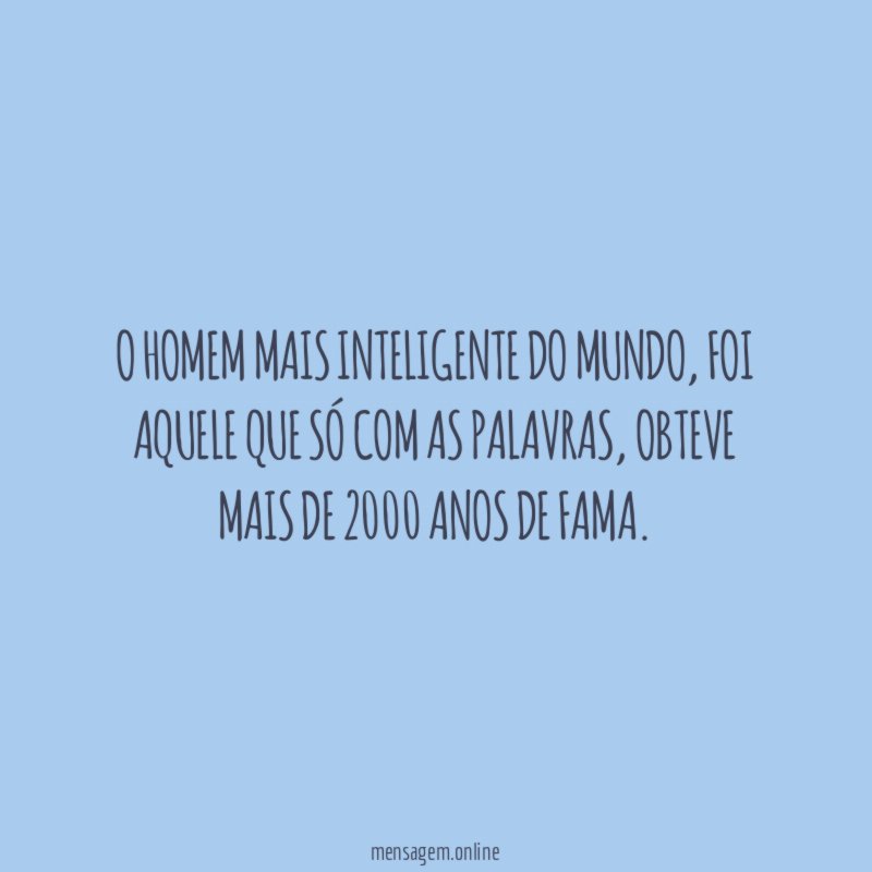 O homem mais inteligente do mundo