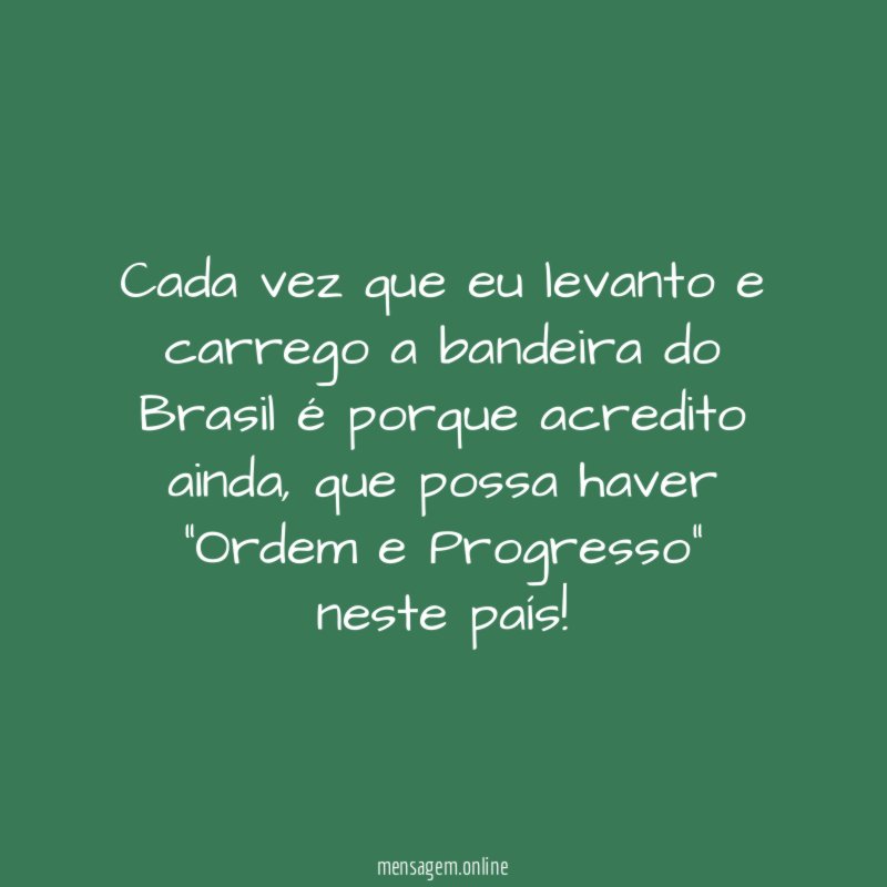Cada vez que eu levanto e carrego a