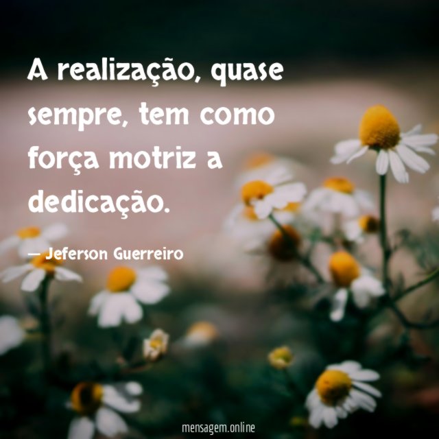 A realização