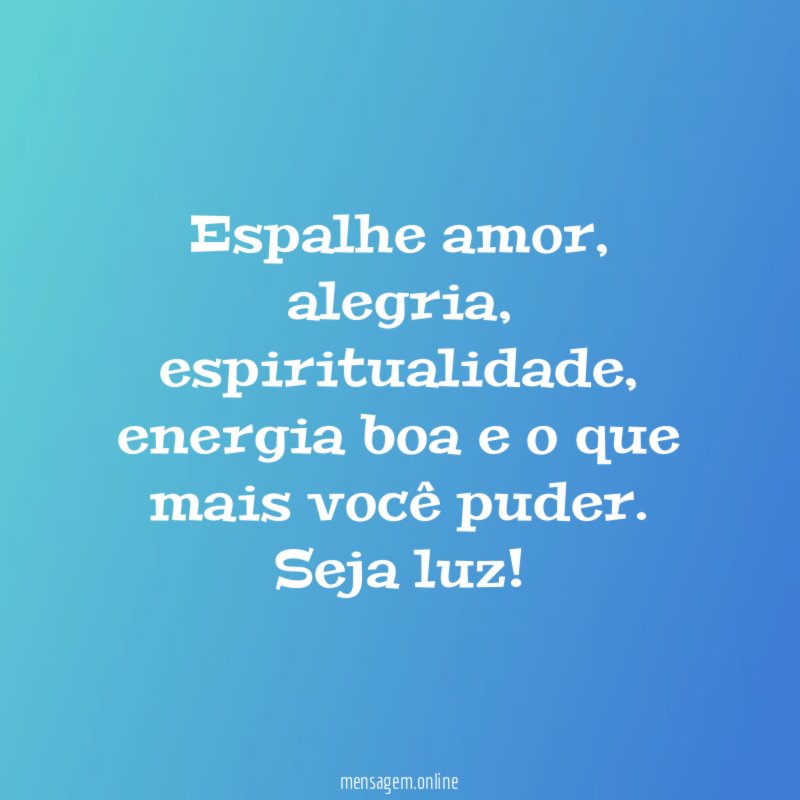 Espalhe amor