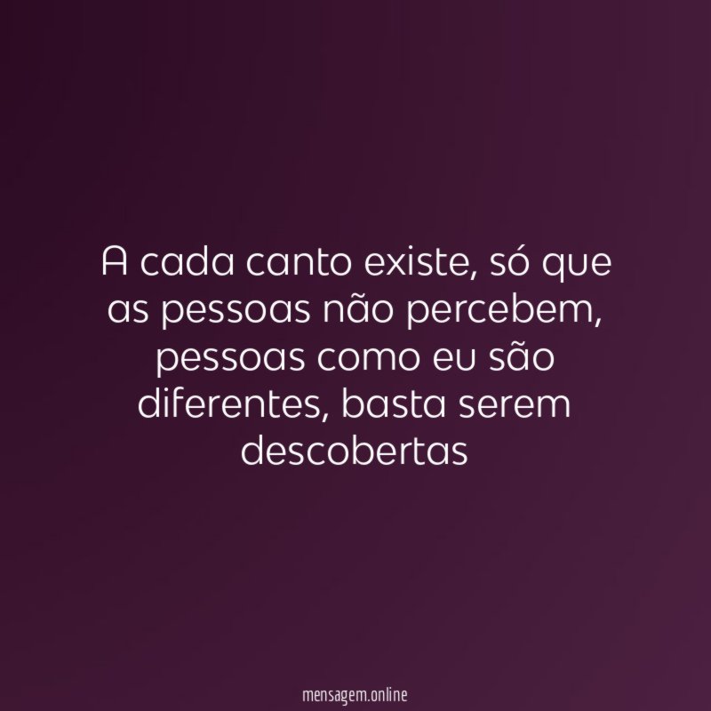 A cada canto existe