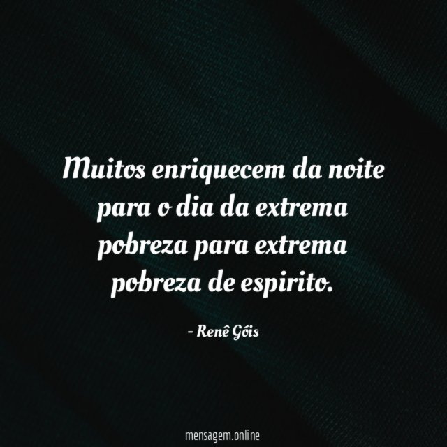 Muitos enriquecem da noite para o dia da