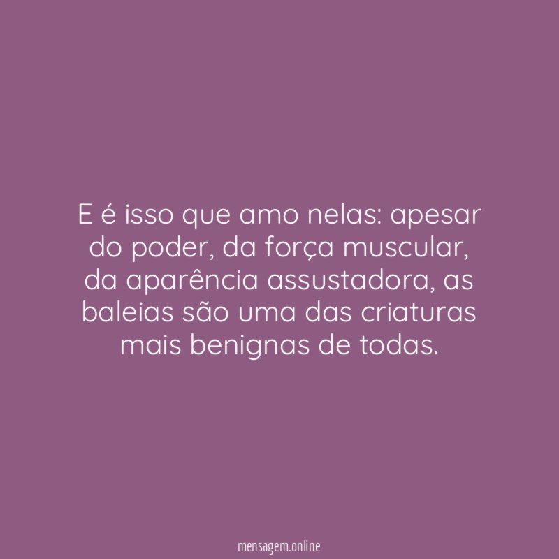 E é isso que amo nelas