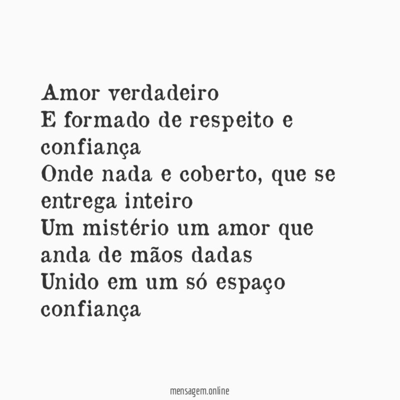 Amor verdadeiro