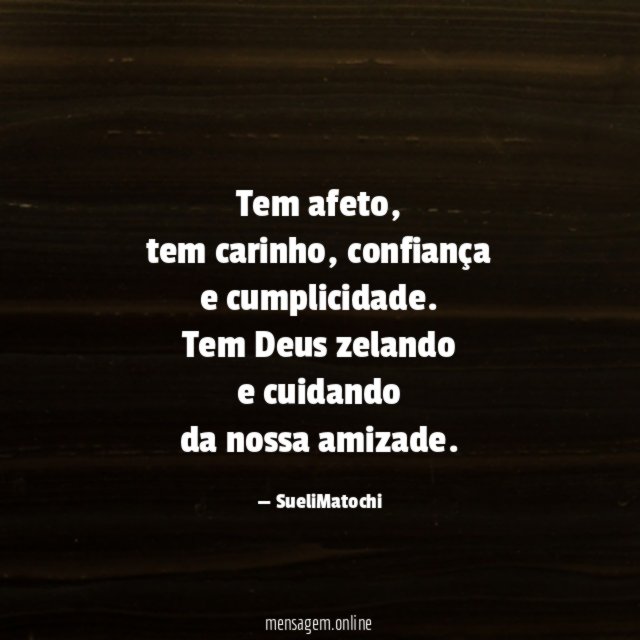Tem afeto