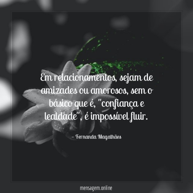 Em relacionamentos