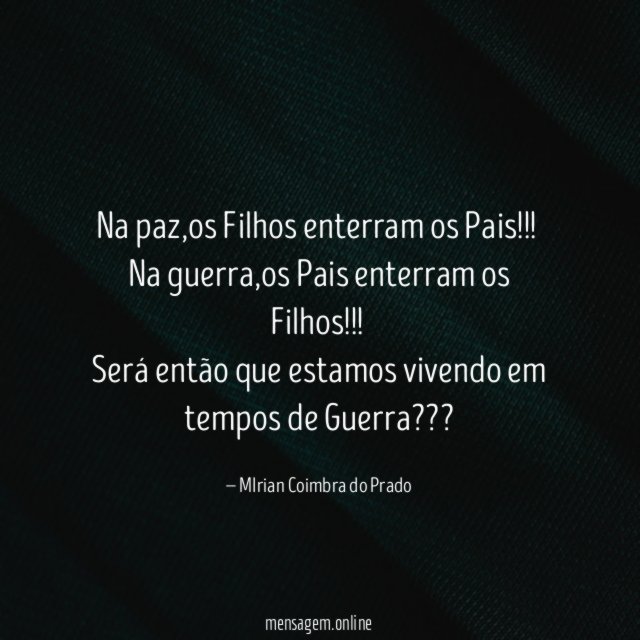 Na paz