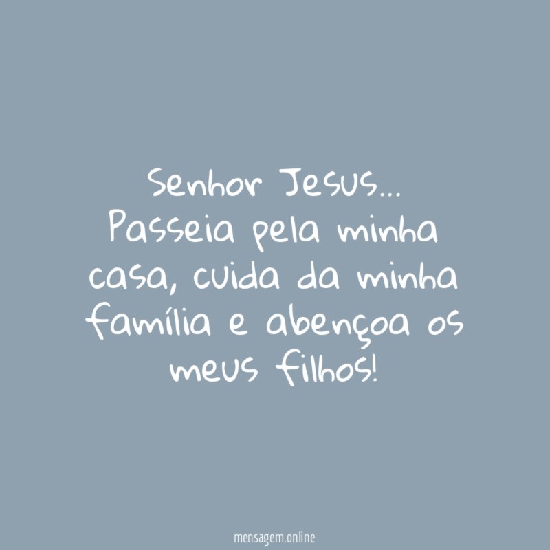 Senhor Jesus