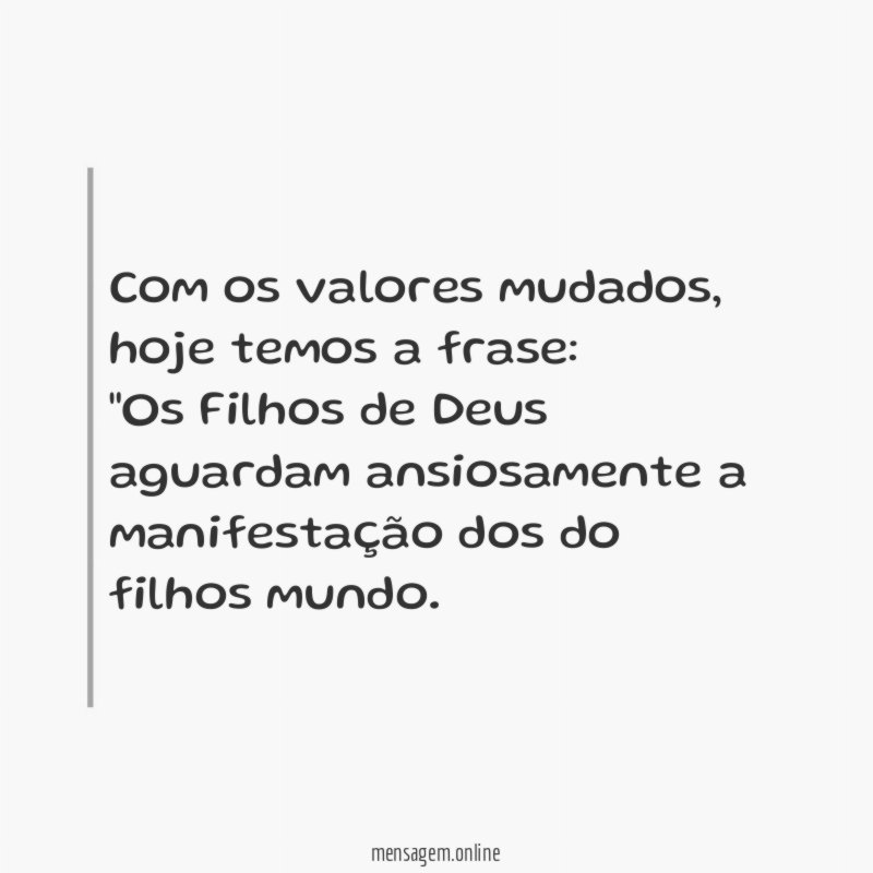 Com os valores mudados