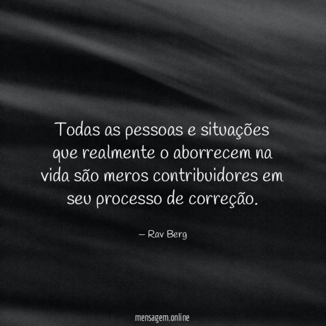 Todas as pessoas e situações que realmente